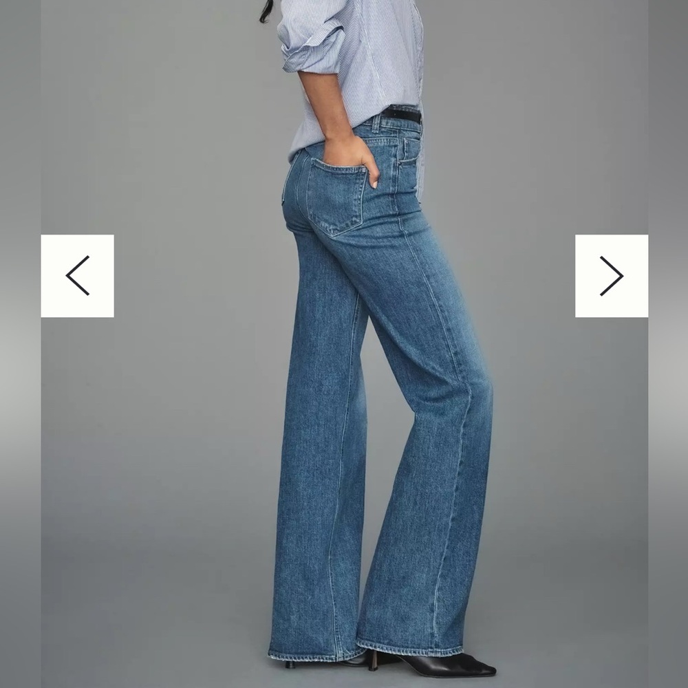 NWT Paige Straight Leg Jeans - Picture 2 of 11